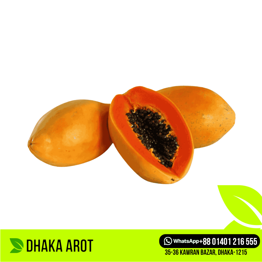 Ripe Papaya Premium - পাকা পেঁপে প্রিমিয়াম (প্রতি পিস ০.৭ থেকে ২ কেজি)
